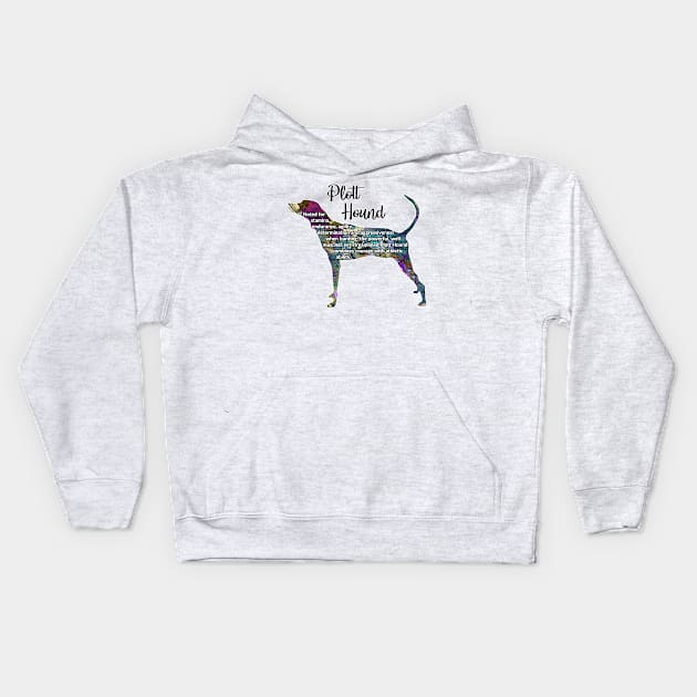 Plott Hound Kids Hoodie by ApolloOfTheStars